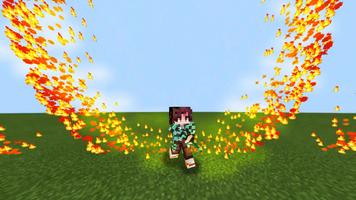 Mod Demon Slayer Addon MCPE Affiche