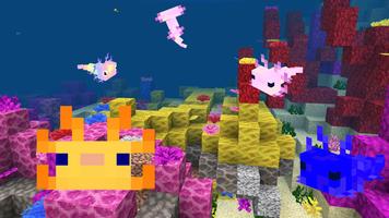 axolotl mod Addons for MCPE Affiche