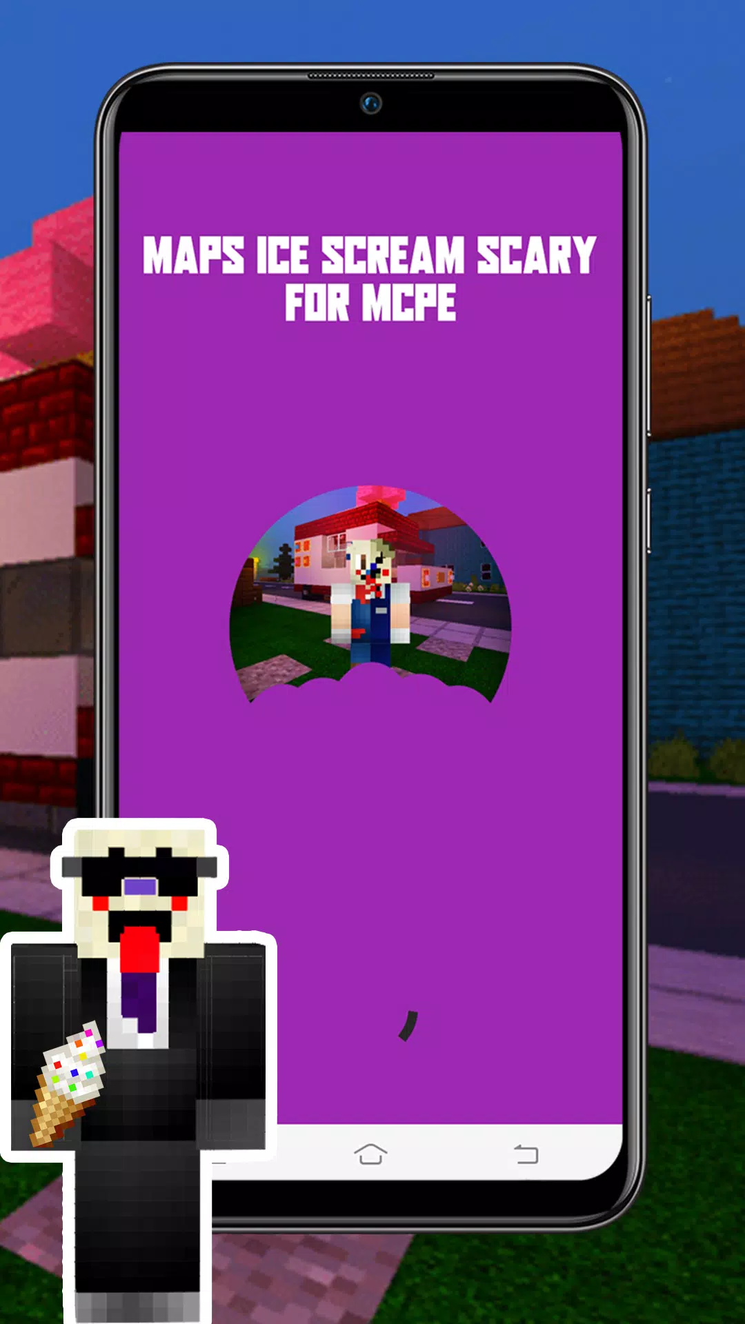 Ice Scream 3 Map For MCPE APK for Android Download