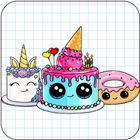 How To Draw Cute Cakes icon