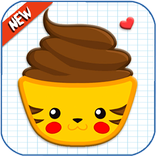 如何画可爱的食物