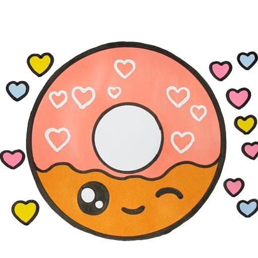 Featured image of post The Best 17 Dibujos Para Dibujar Faciles De Donas