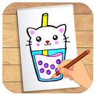 How To Draw Sweet Drinks icon