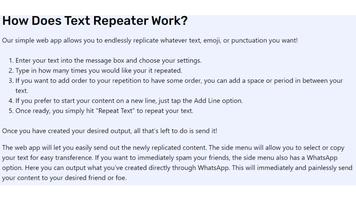 Text Repeater Pro capture d'écran 3