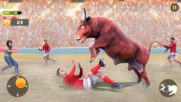 Bull Attack Game 3D Bull Games capture d'écran 1