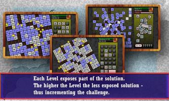 CROSSWORD CRYPTOGRAM - Puzzle capture d'écran 2