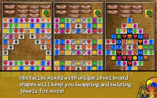 Jewel Drops - Match three تصوير الشاشة 2