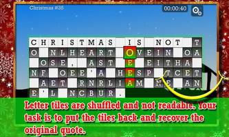 WORD PUZZLE for the HOLIDAY poster