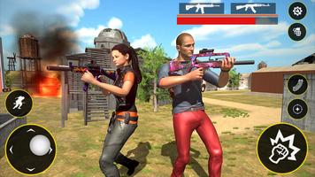 Bullet Fire Battleground 3D: Gun Shooting Mission 海報