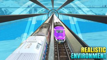 Euro Train Game - Bullet Train ảnh chụp màn hình 1