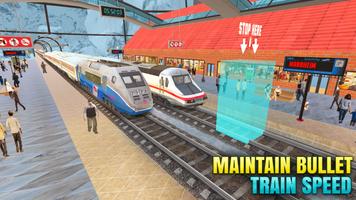 Euro Train Game - Bullet Train ảnh chụp màn hình 2