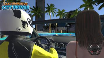 Taxi Simulator City Driver ảnh chụp màn hình 1