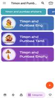 Timon and Pumbaa Stickers for WhatsApp - WASticker اسکرین شاٹ 1