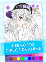 Libro de colorear Anime Boys Poster