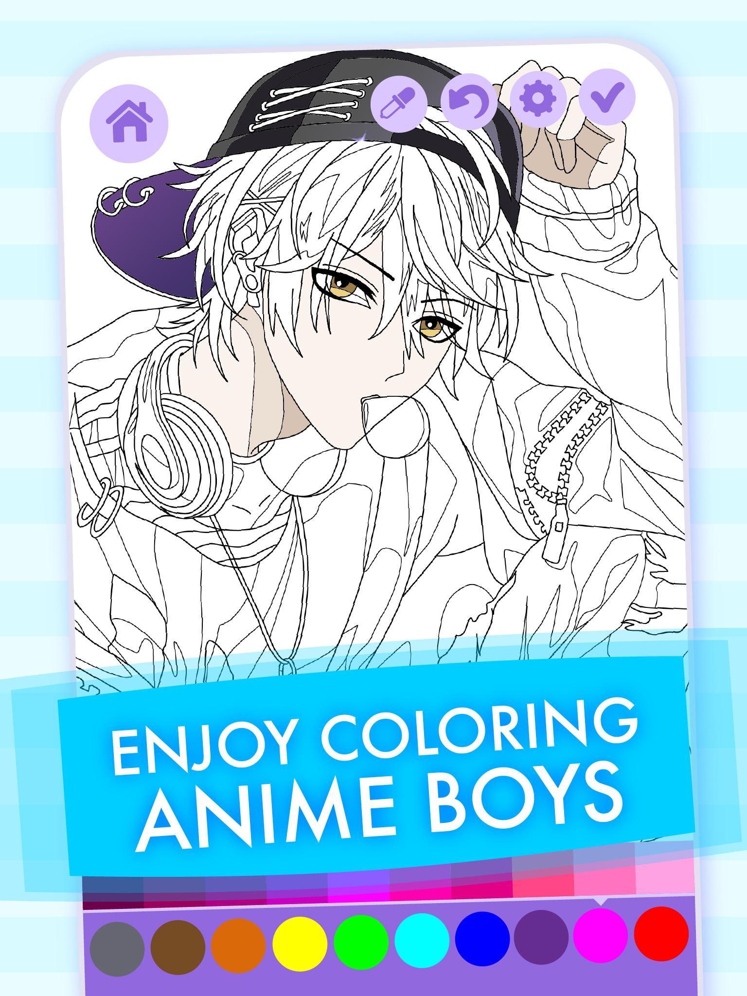 Kawaii Anime Boy Coloring Book APK for Android Download Kawaii Anime Boy Coloring Book APK for Android Download