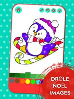 Coloriage de Noël pour Enfants Affiche