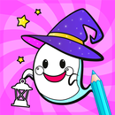 Happy Ghost - Halloween Colori APK