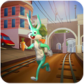Looney bunny subway