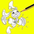how to draw bunzo bunny 图标