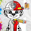 Draw : Baw Baw Patrol Dog APK