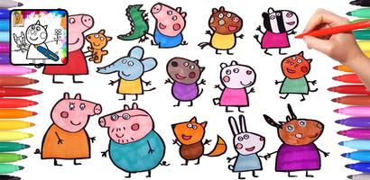 Draw : Peppo Piggy imagem de tela 2