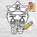Drawing Police Cop Sim 2023 APK