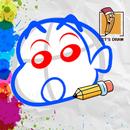 Drawing Shin Family Chan APK