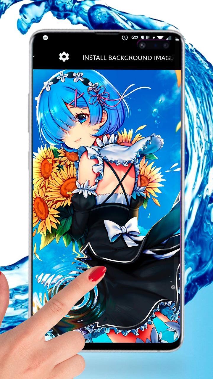 Re Zero Rem Anime Cute Girl Live Wallpapers For Android Apk Download