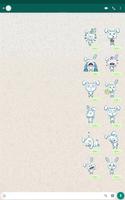 WASticker Apps Bunny Sticker Pack اسکرین شاٹ 2