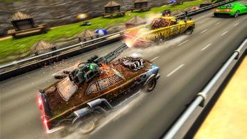 Death Race Car : Course à la circulation Affiche