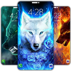 Galaxy Wolf Wallpapers 4K UHD icon