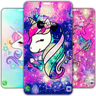 Glitter Unicorn Wallpaper 4K アイコン