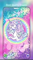 Glitter Unicorn Wallpaper 4K スクリーンショット 1