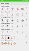 Bunny Stickers - WAStickerApps 截圖 1