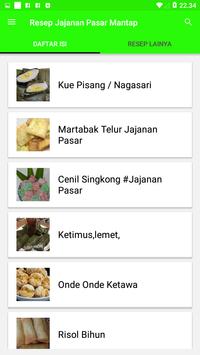 Resep Jajanan Pasar Mantap screenshot 1