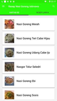Resep Nasi Goreng Istimewa screenshot 1