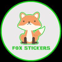 WAStickerApps - Fox Stickers Pack Affiche