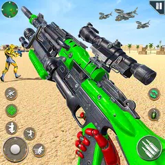 Fps Robot Shooting : Gun Games XAPK download