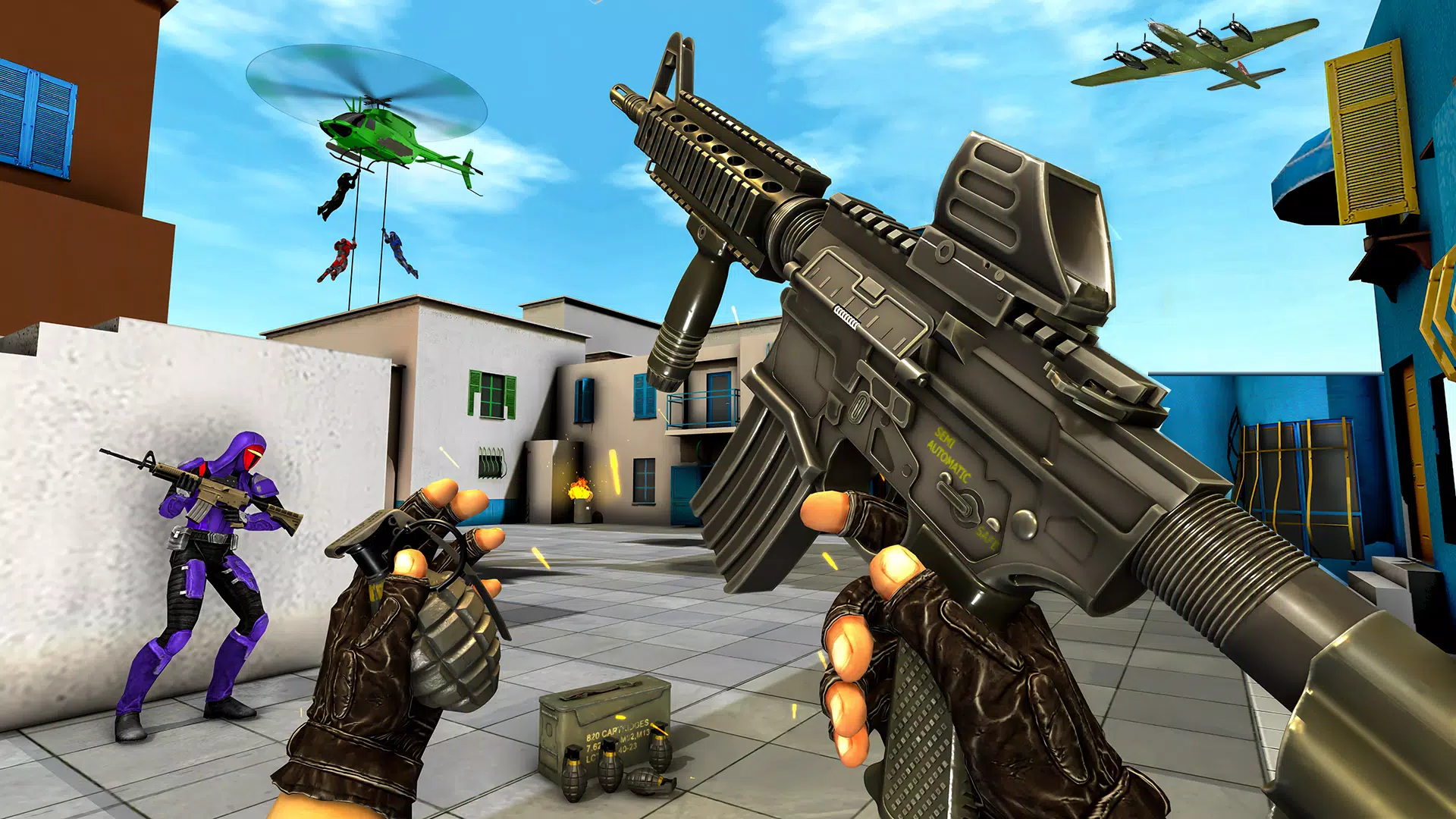 Jogos de tiro ao robô Fps – Apps no Google Play