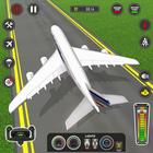 Jeu de simulation d'avion 3D icône
