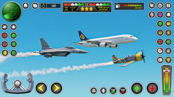 Game penerbangan pilot pesawat screenshot 1