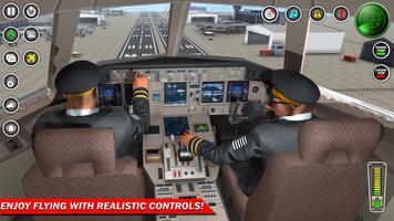 Jeu de simulation d'avion 3D capture d'écran 2