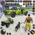 Army Truck Driving Truck-Spiel Zeichen