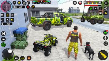 Army Truck Driving Truck-Spiel Plakat