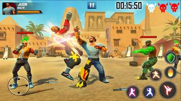 City Street Fighter Games 3D 포스터