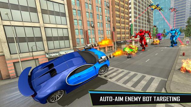 Drone Robot Car Game - Robot Transforming Games screenshot 10