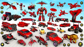 Drohnen-Roboter-Auto-Spiel 3D Screenshot 1
