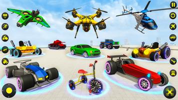 Drone Robot Car Gra 3D screenshot 2