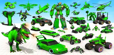 Heli Robot Car Game:Robot Game