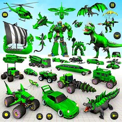ヘリロボットカーゲーム:ロボットゲーム